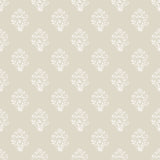 Afton Block Print in Cream