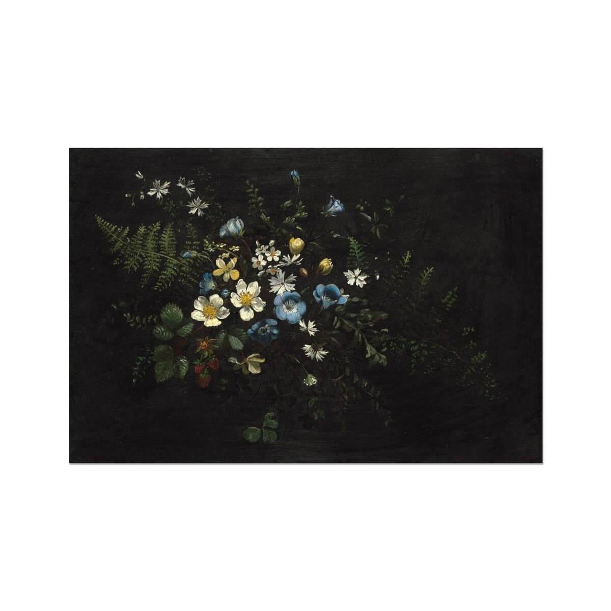 Blue Florals